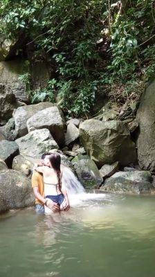 Im Out For A Walk With My Neighbor And I Fuck Her In The River - hotmovs.com